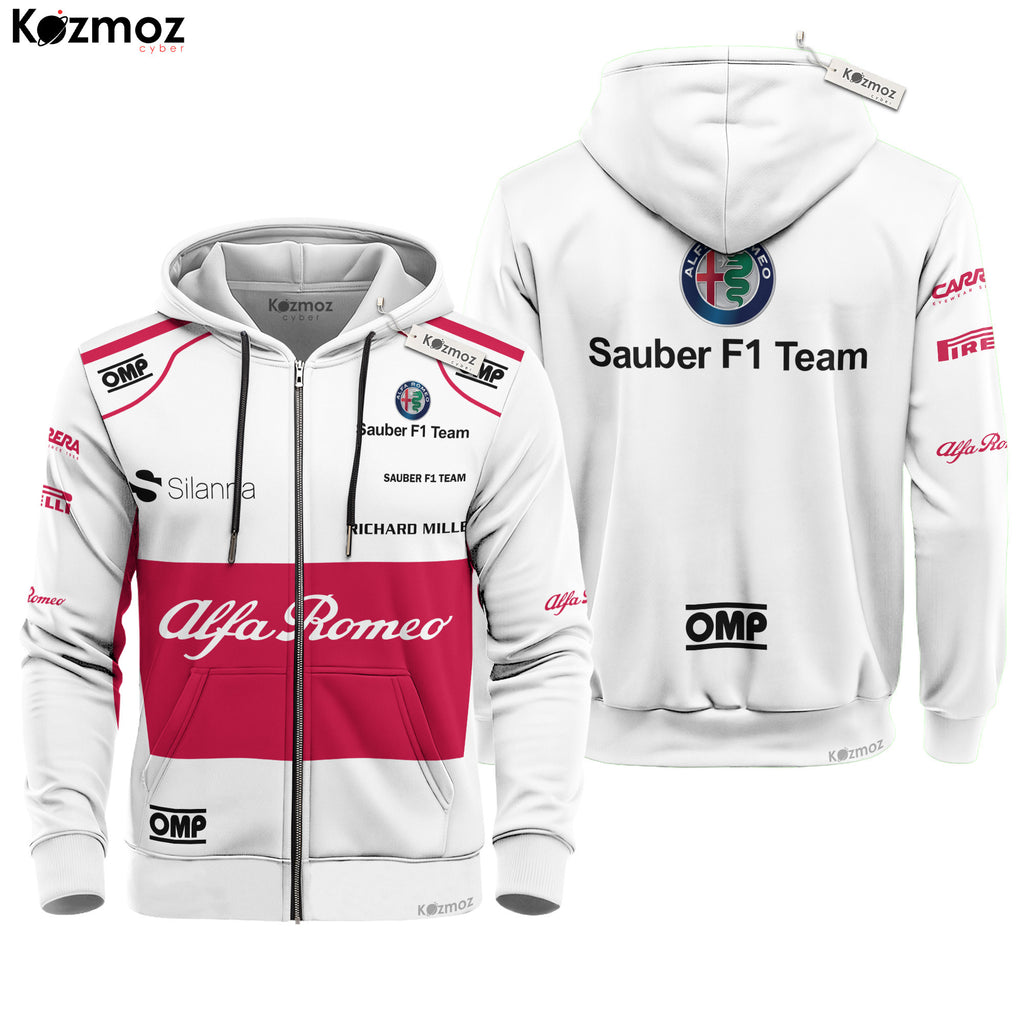 2021 Kimi Raikkonen Alfa Romeo Race Suit Collection - Racing Team -