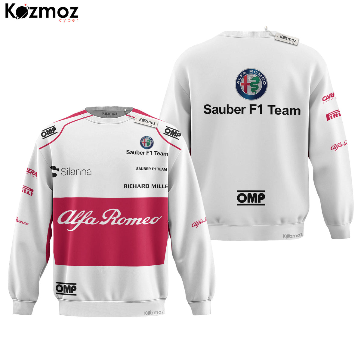 2021 Kimi Raikkonen Alfa Romeo Race Suit Collection - Racing Team -