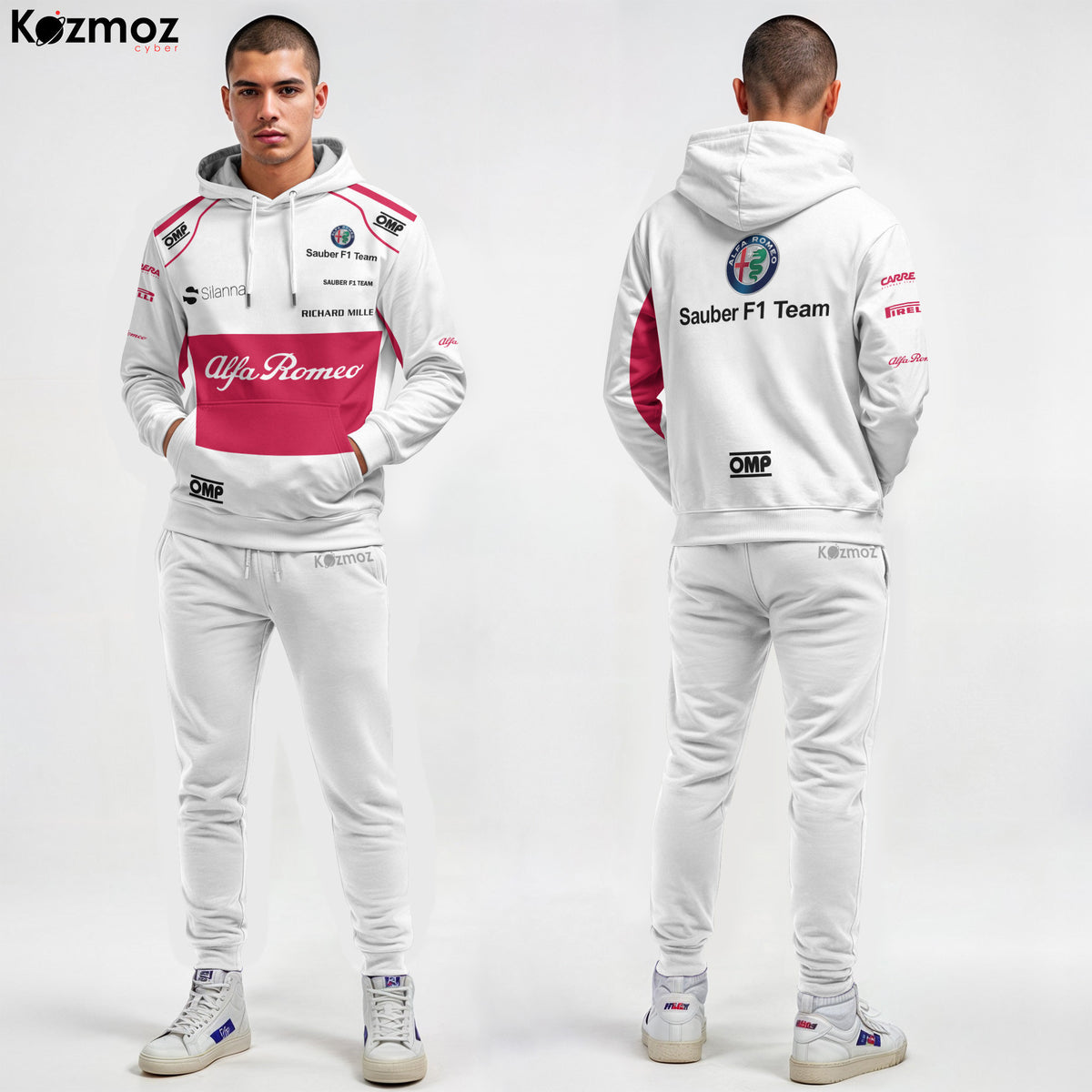 2021 Kimi Raikkonen Alfa Romeo Race Suit Collection - Racing Team -