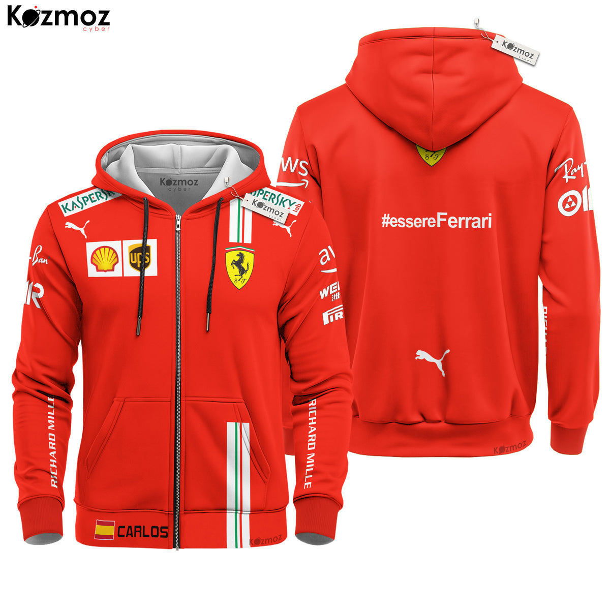 Carlos Sainz Racing Costume 2021 Collection - SF  Racing Team -