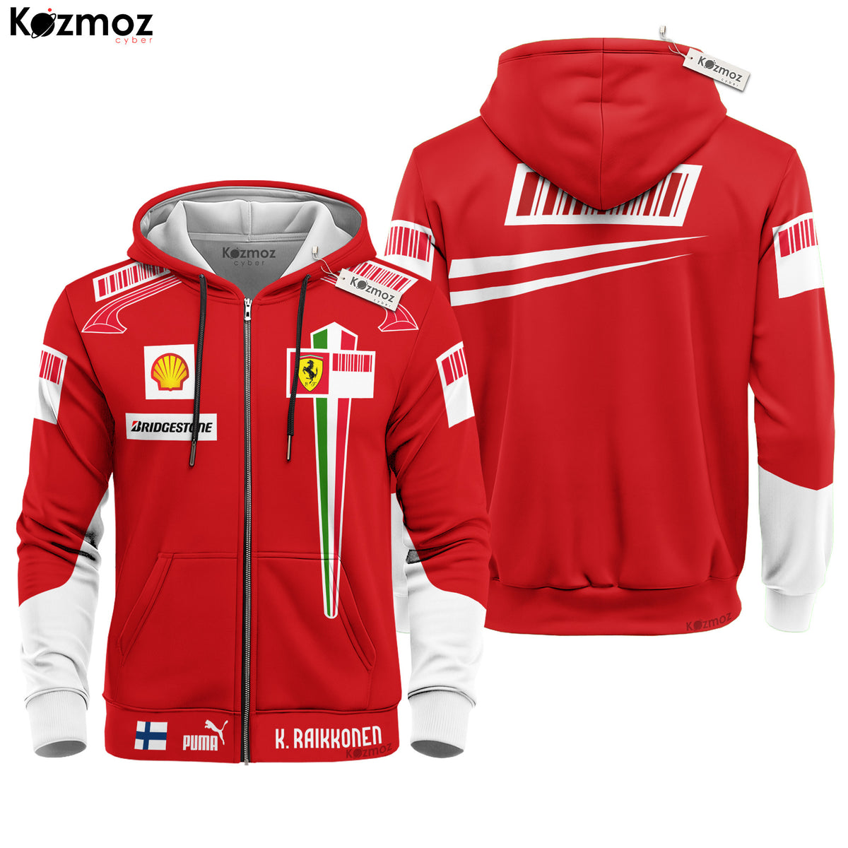 Kimi Raikkonen Racing Costume 2007 Original Collection - SF Racing Team -