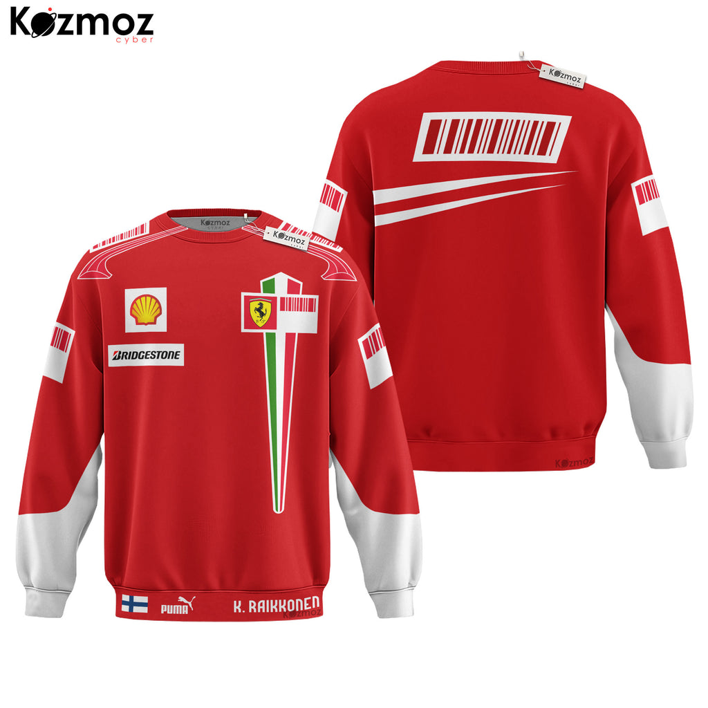 Kimi Raikkonen Racing Costume 2007 Original Collection - SF Racing Team -