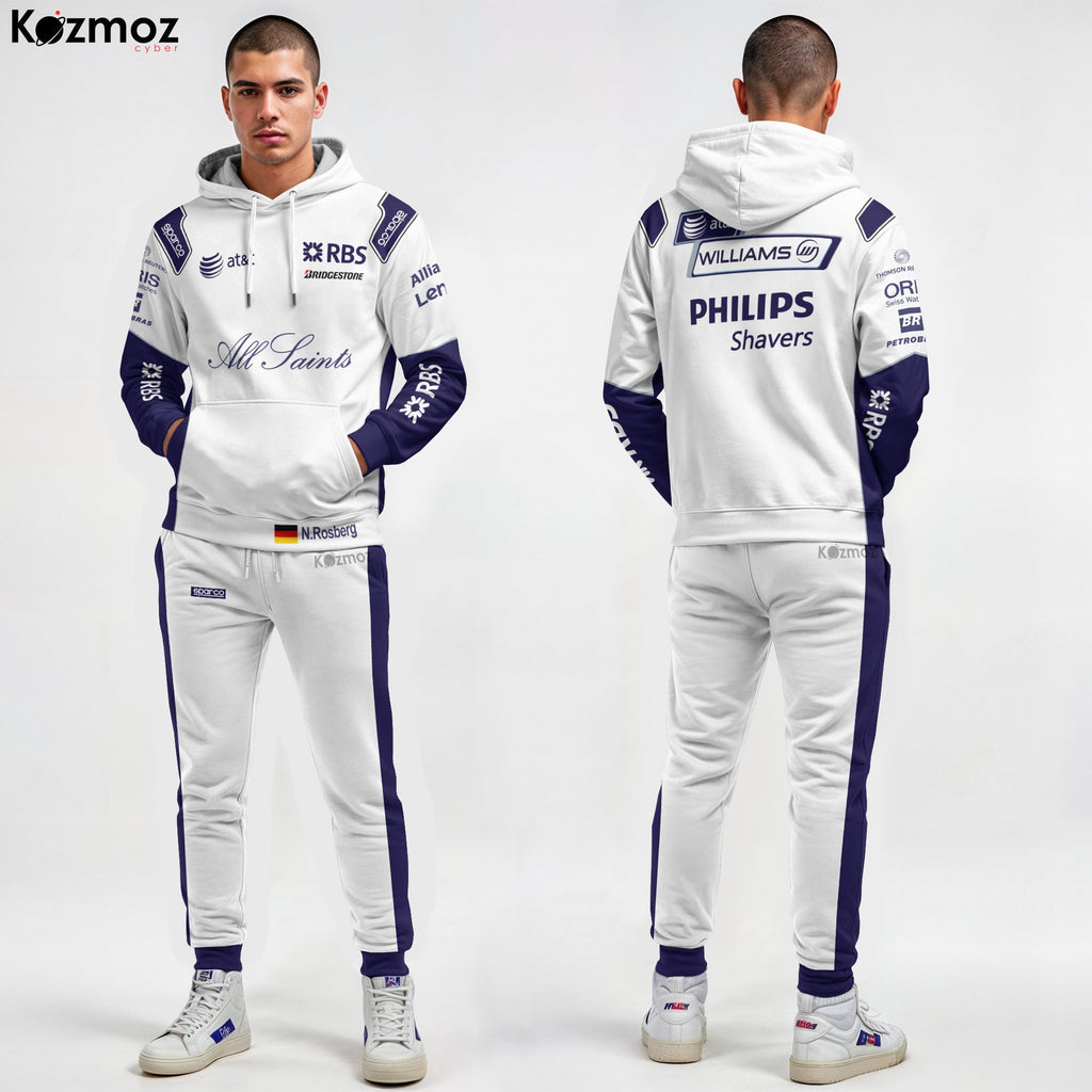 Nico Rosberg Racing Costume RBS 2008 Collection Williams  Racing Team -