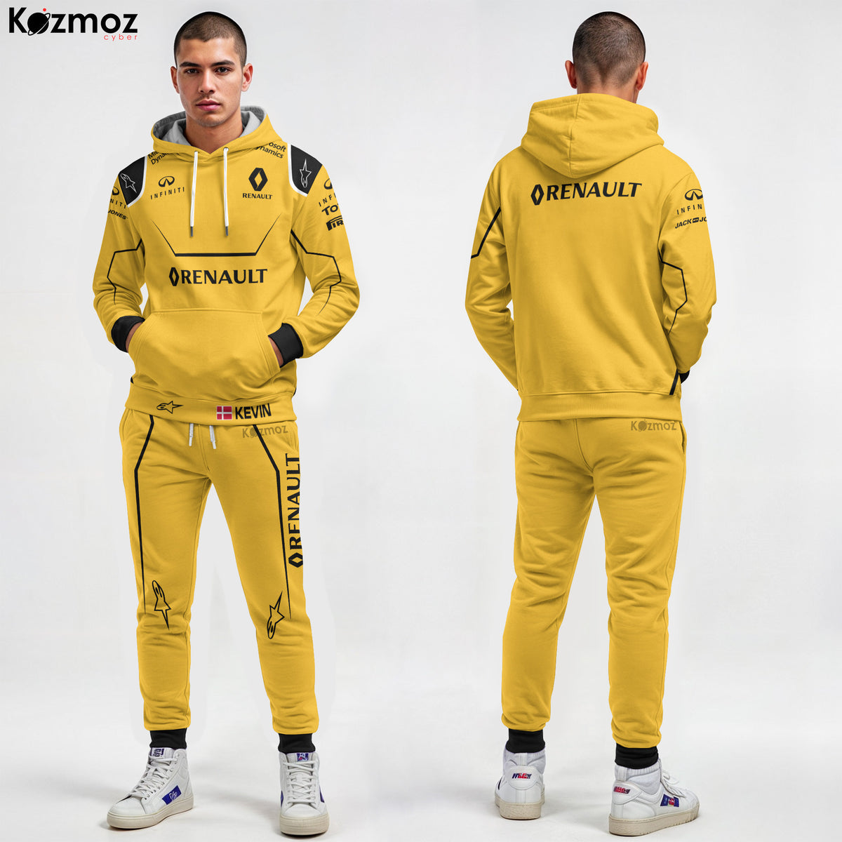 Kevin Magnussen Racing Costume 2016 Renault Racing Australian GP Uniform -