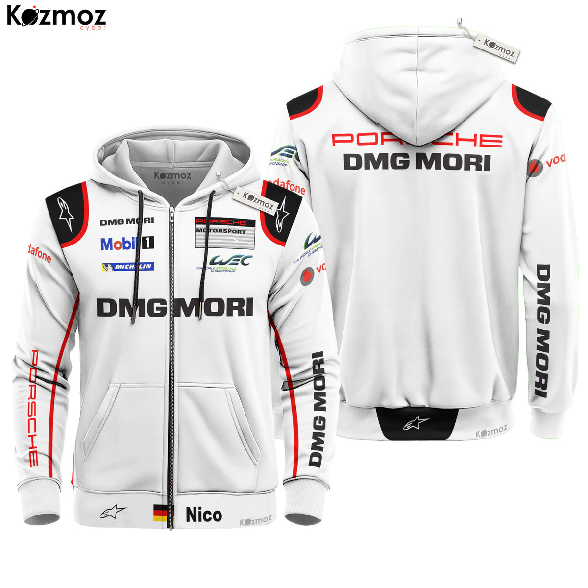 Nico Hulkenberg Racing Costume 2015 Le Mans 24h Race Uniform -