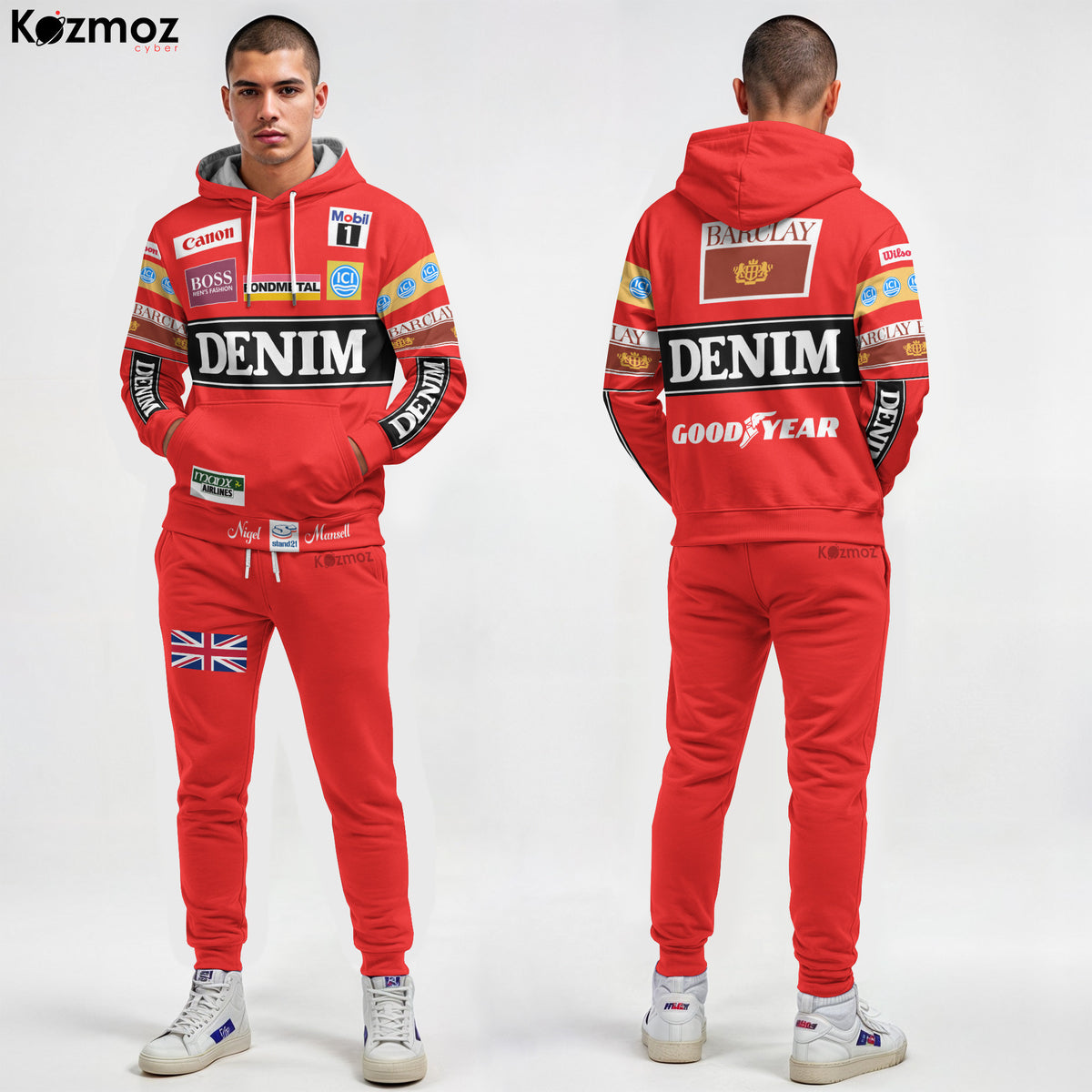 Nigel Mansell Racing Suit 1988 British GP Tribute - Canon Williams  Team