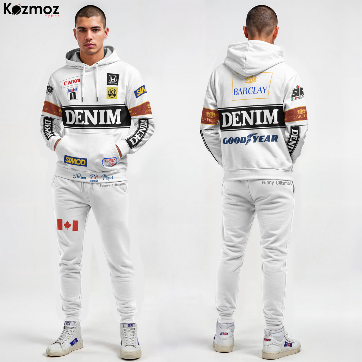Nelson Piquet Racing Suit Denim 1987 Collection - Williams  Team