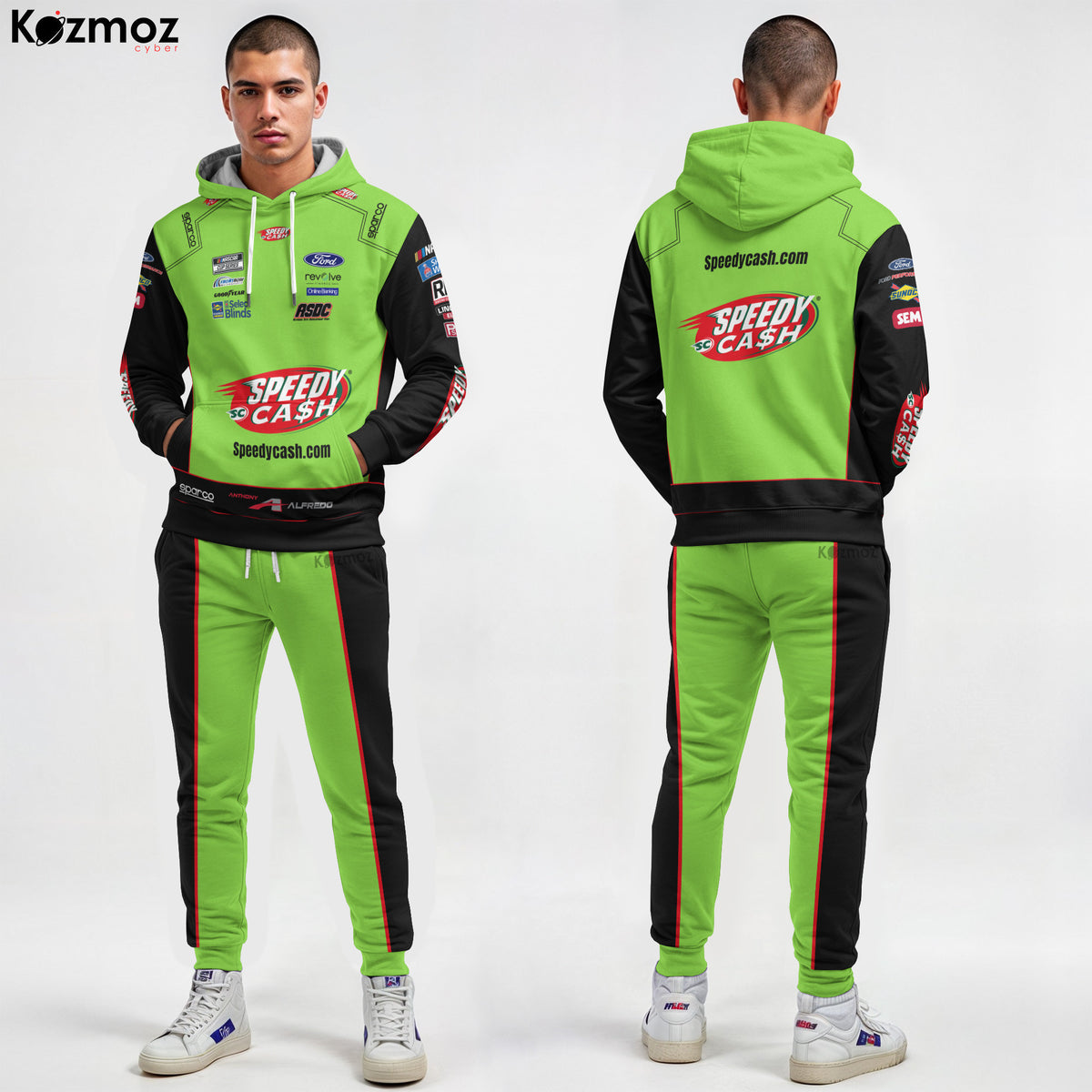 Anthony Alfredo Racing Costume 2022 Speedy Cash Collection - Our Motorsports NASCAR Racing Team