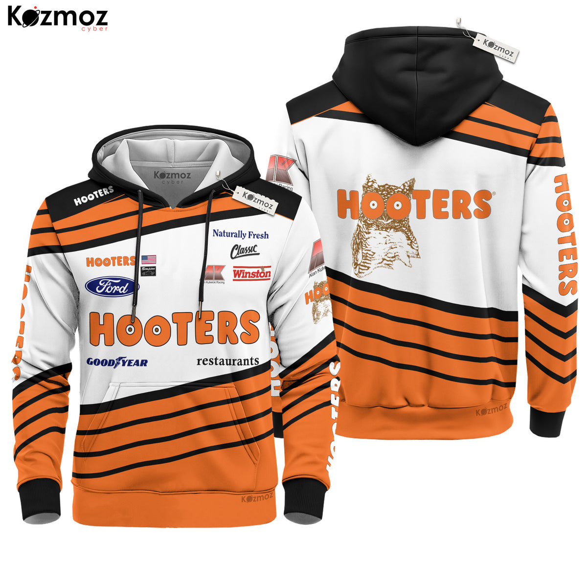 Alan Kulwicki Racing Suit Hooters 1992 Collection - NASCAR Racing Team