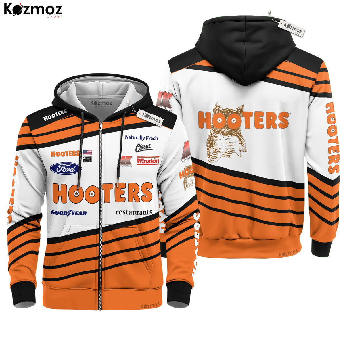 Alan Kulwicki Racing Suit Hooters 1992 Collection - NASCAR Racing Team