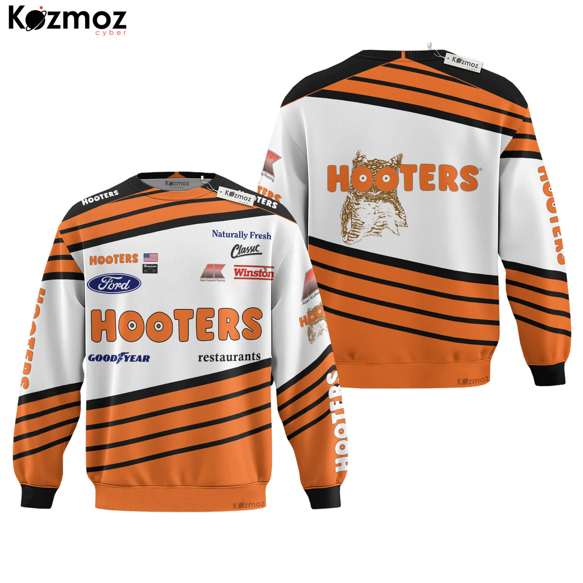 Alan Kulwicki Racing Suit Hooters 1992 Collection - NASCAR Racing Team