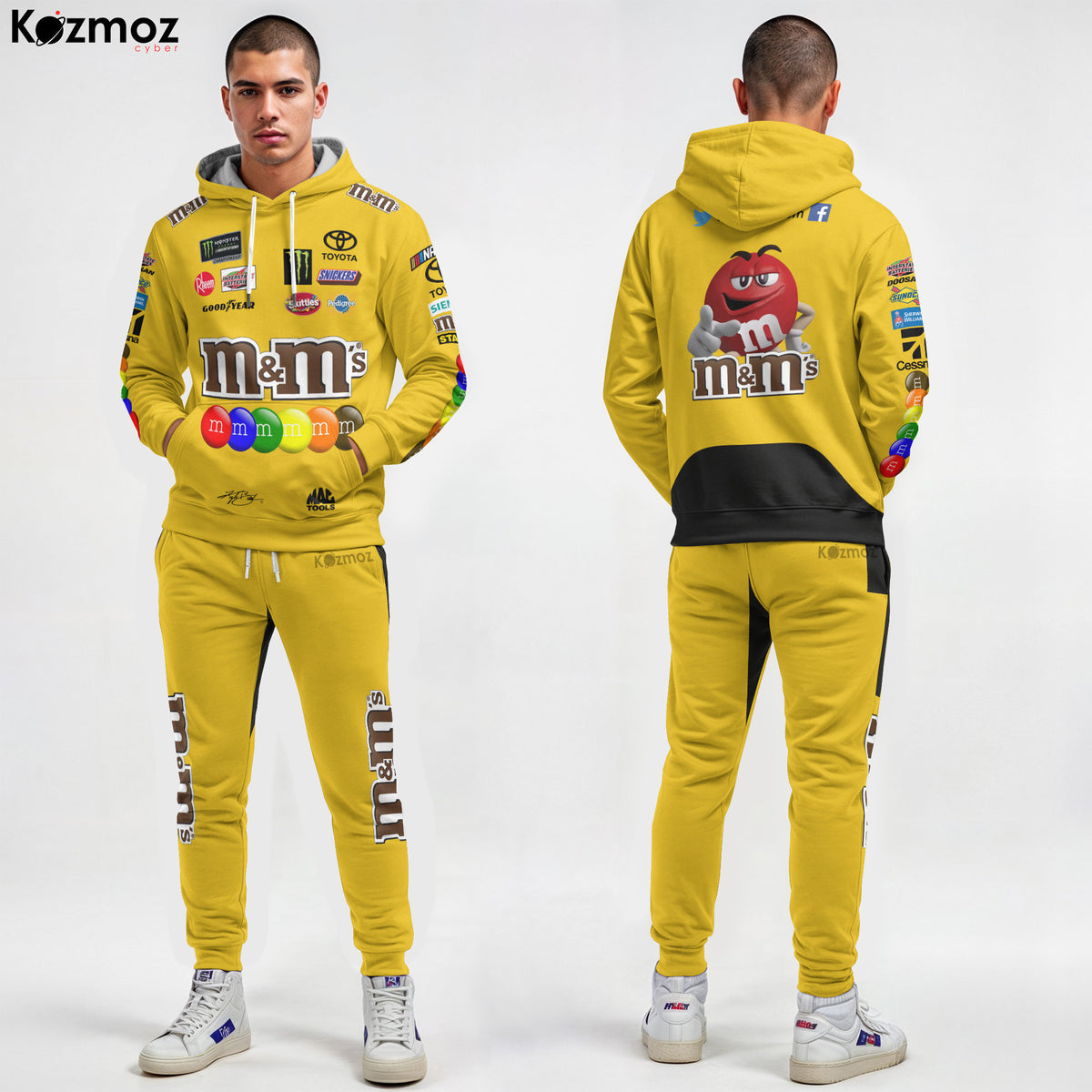 Kyle Busch Racing Suit M&M's 2020 Collection - Joe Gibbs NASCAR Racing