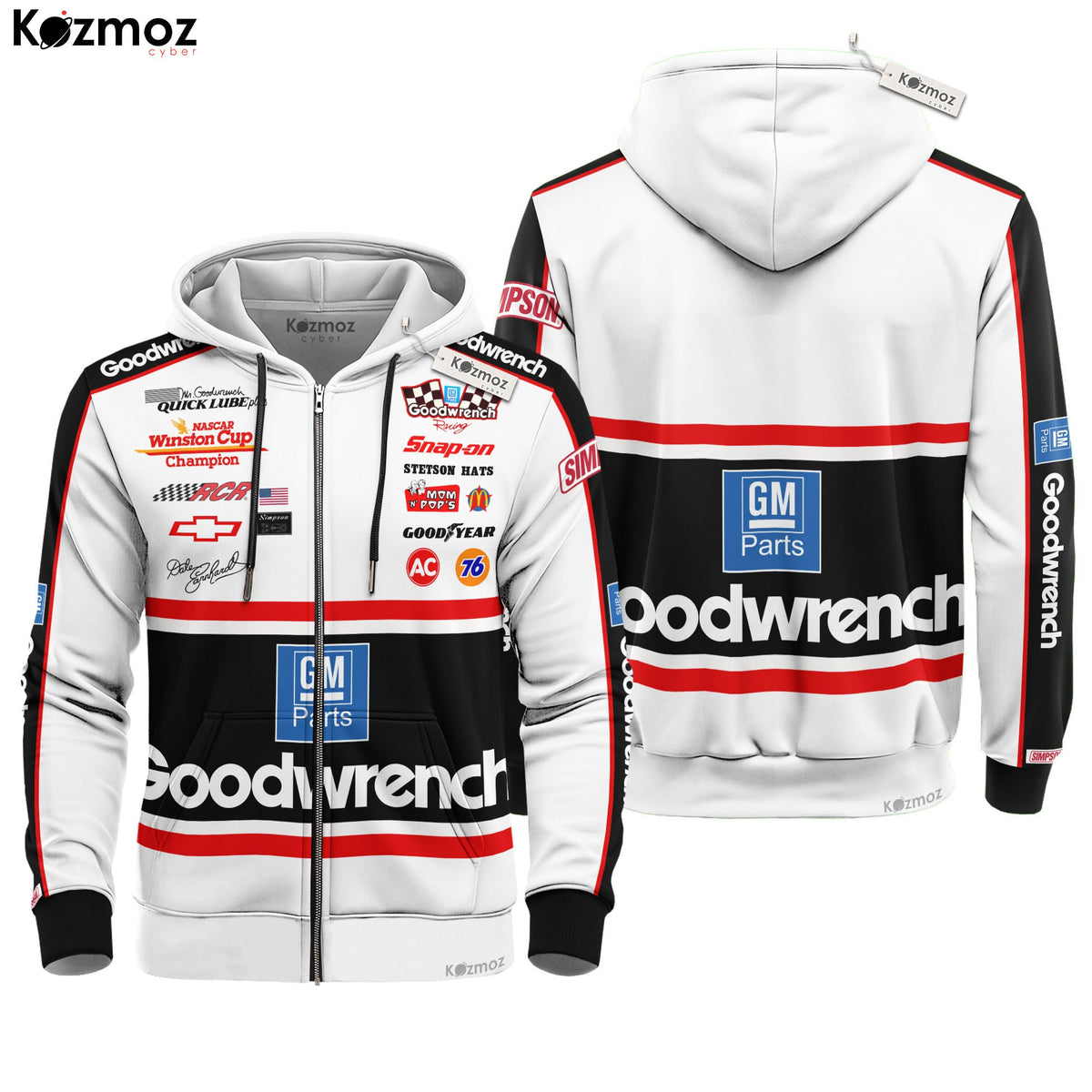 Dale Earnhardt Sr Racing Costume 1994 Sr. Race Worn & Signed Fire Collection - RCR NASCAR Racing Team