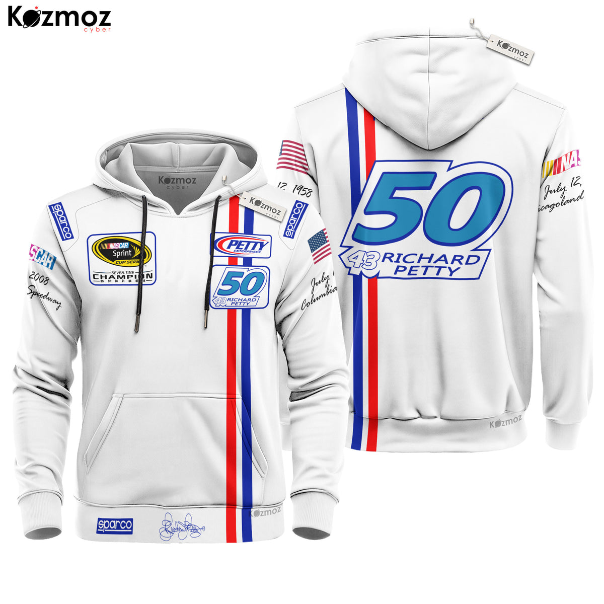 Richard Petty Racing Costume 50 Commemorative Collection - Petty Enterprises NASCAR Racing Team