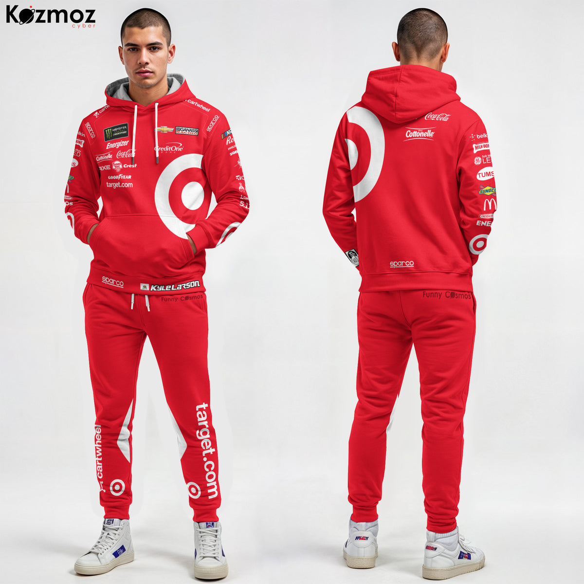 Kyle Larson Racing Firesuit Costume Target Sparco 2025 Collection - Hendrick Motorsports NASCAR Racing Team