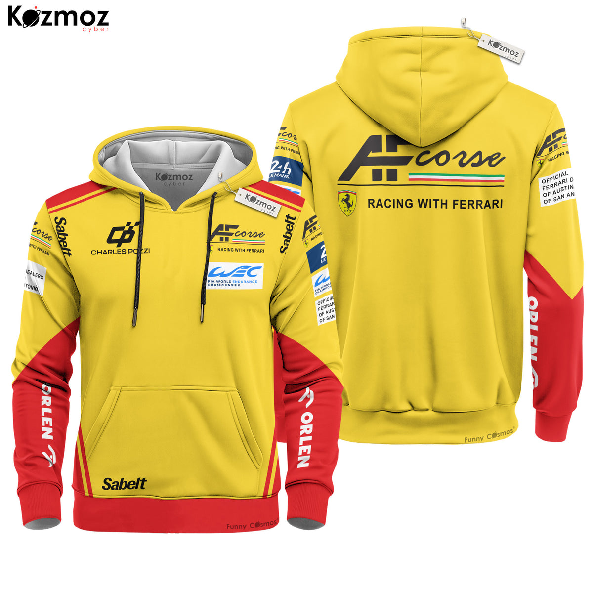 AF Corse Racing Suit Le Mans 24h 2025 Collection - SF WEC Team