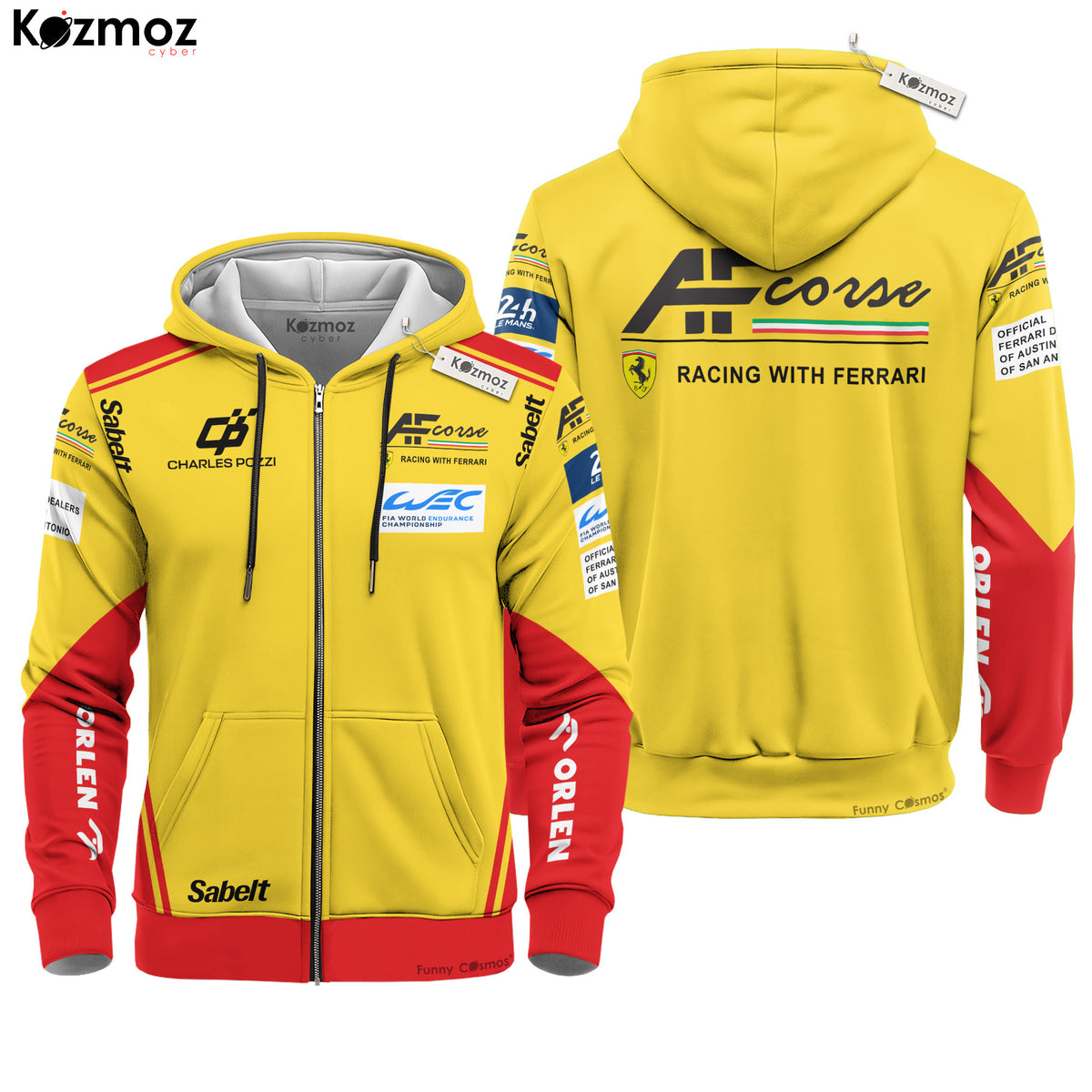 AF Corse Racing Suit Le Mans 24h 2025 Collection - SF WEC Team