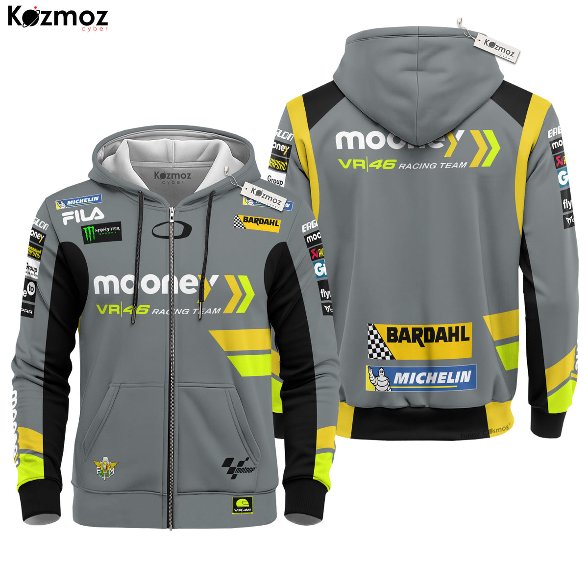 Fabio Quartararo Yamaha Racing Suit French GP 2024 Collection - Yamaha MotoGP Racing Team