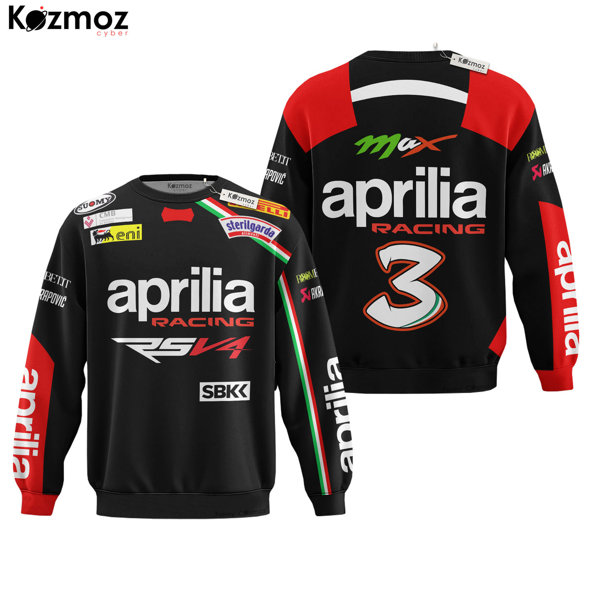 Max Biaggi Racing Costume Suit 2012 - Aprilia RSV4 SBK
